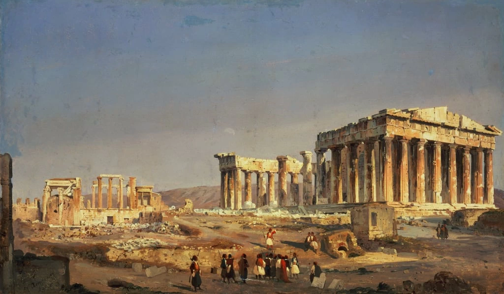 Il Partenone, 1863 - Museo d'Arte Moderna di Ca' Pesaro, Venezia